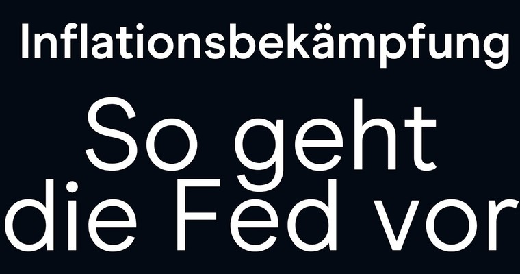 CMC Espresso: Inflations-Bekämpfung: So geht die Fed vor