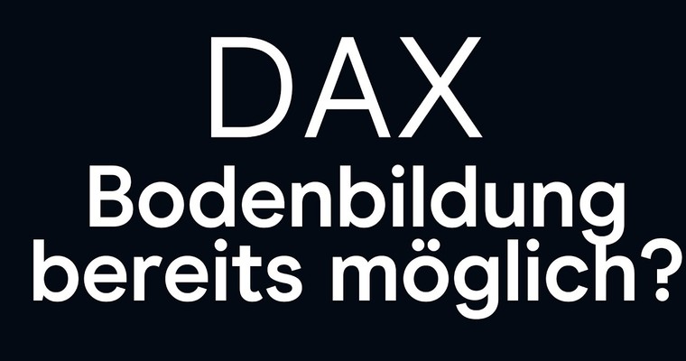 CMC Espresso: DAX: Bodenbildung bereits möglich?