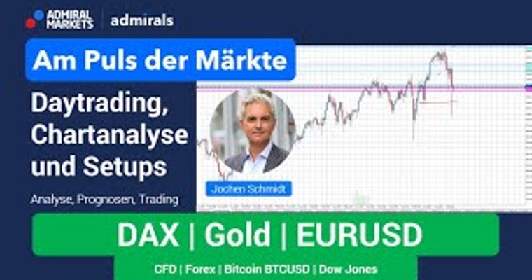 Am Puls der Märkte: DAX, Gold, BASF | Chartanalyse live | Daytrading live | 14.07.2022