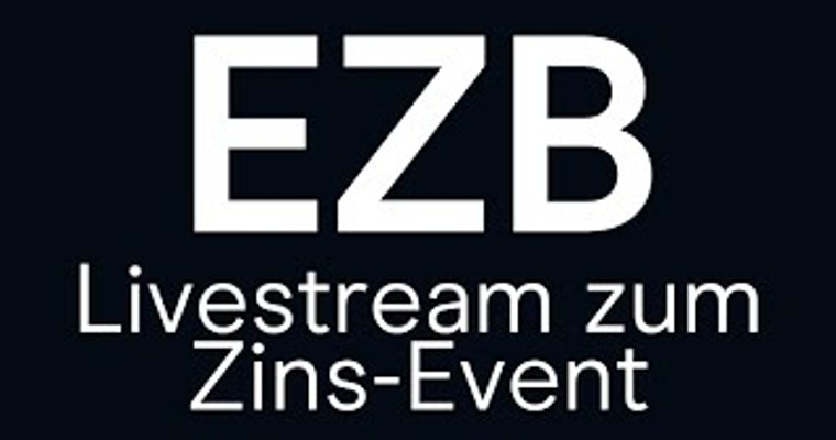 EZB: Livestream zum Zins-Event