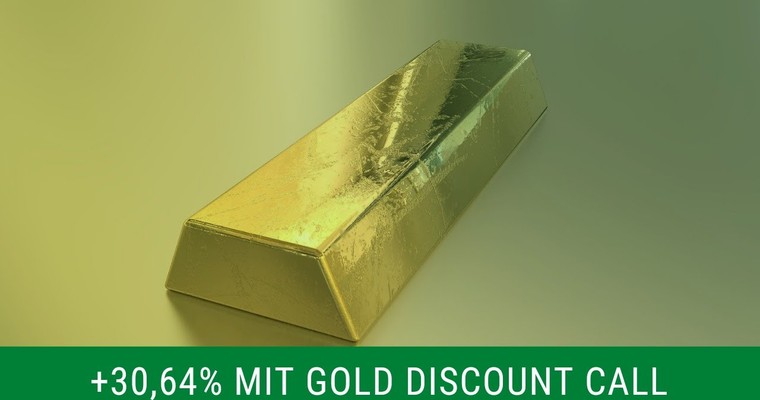 Gold: Chance mit Discount Call