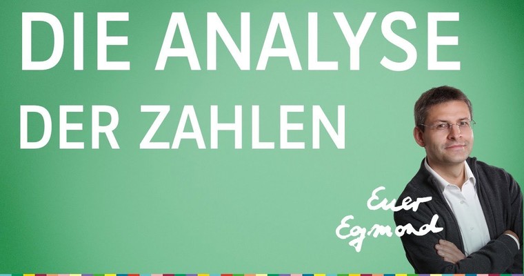 Die Analyse der Zahlen - Euer Egmond vom 16.08.2022