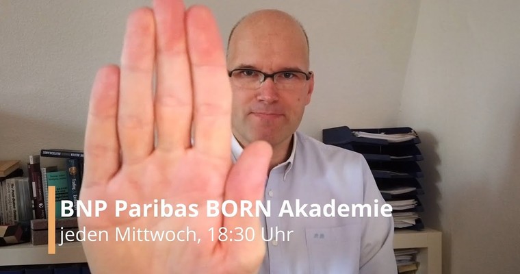 Stop! Wo den Markt verlassen? | BORN Akademie