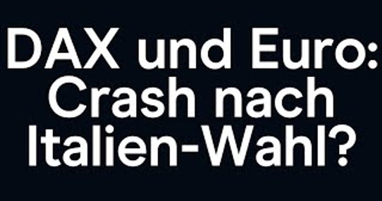 CMC Espresso: DAX und Euro: Crash nach Italien-Wahl?