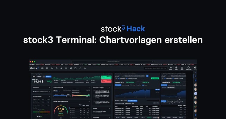 📈 stock3 Hack: Chartvorlagen speichern