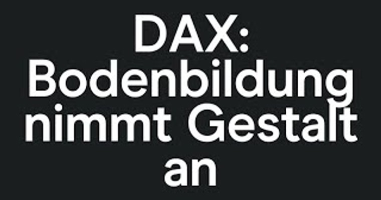 CMC Espresso: DAX: Bodenbildung nimmt Gestalt an