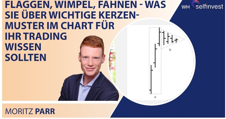 Flaggen, Wimpel, Fahnen - Was Sie über wichtige Kerzenmuster im Chart für Ihr Trading wissen sollten