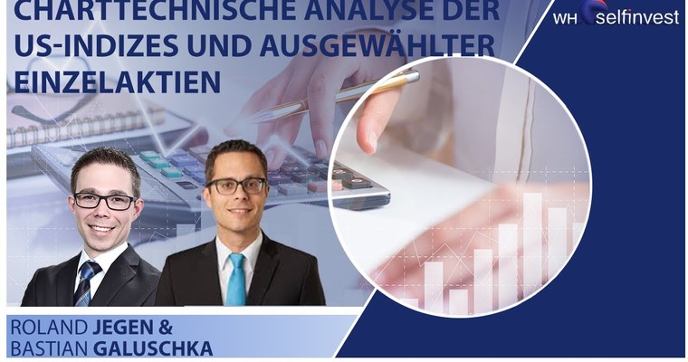 Charttechnische Analyse der US Indizes und ausgewählter Einzelaktien - mit Bastian Galuschka