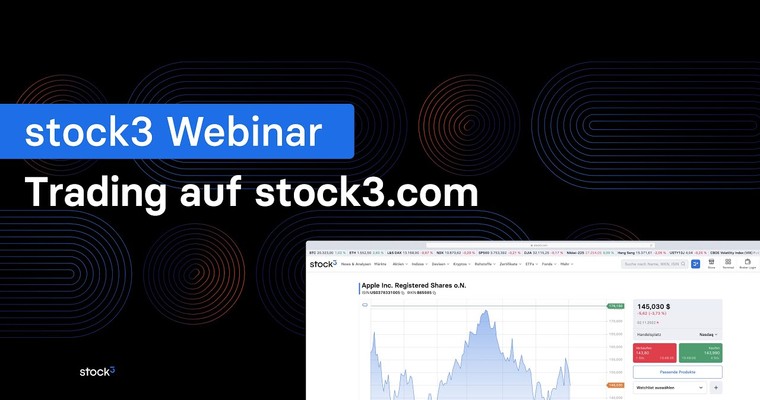 💸 Trading-Funktion auf stock3 erklärt – stock3 Webinar