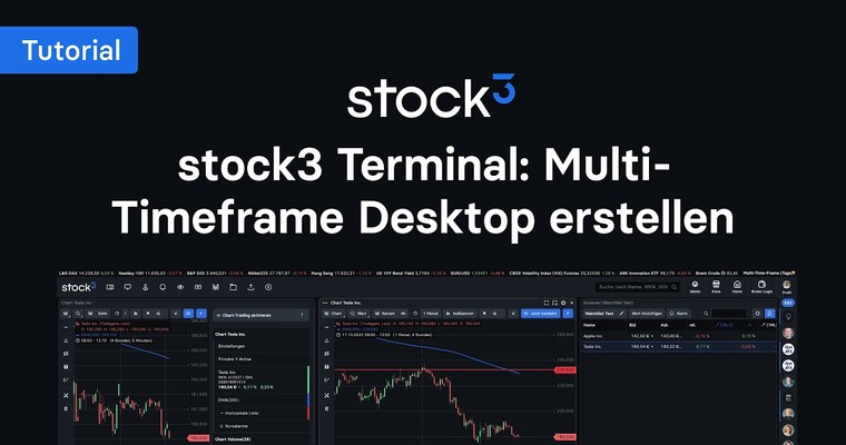 stock3 Tutorial: Multi-Timeframe Desktop erstellen & Webinar