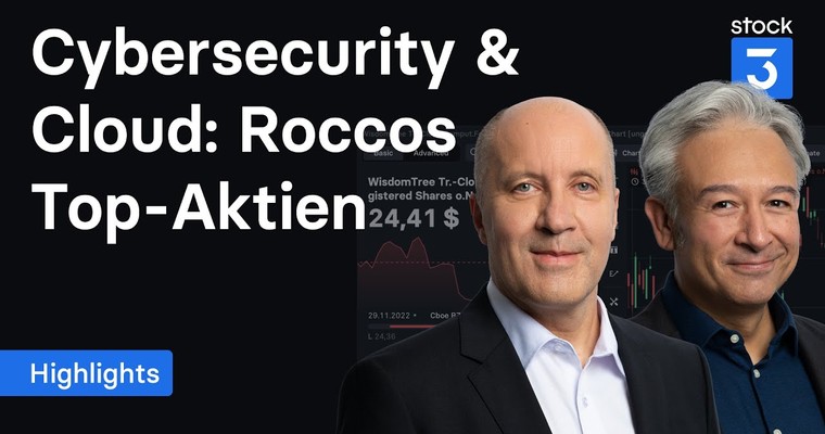 🔮 Ausblick Aktienmarkt 2023 | 💎 Rocco Gräfes Top Cybersecurity- & Cloud-Aktien