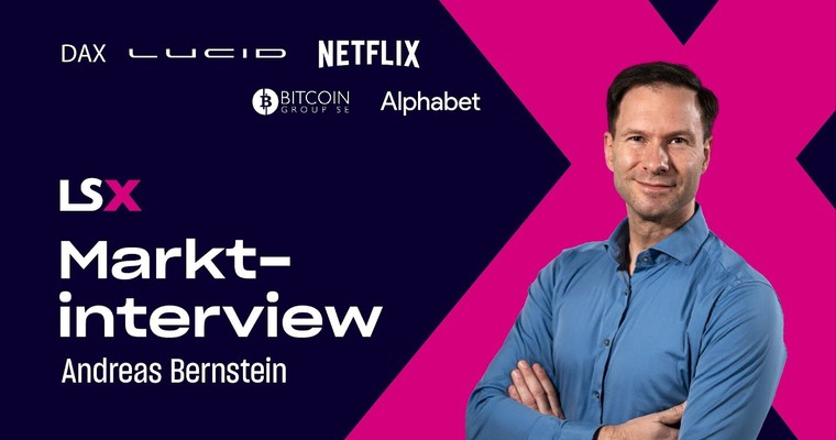 DAX stabil | Netflix und Alphabet stark gefragt, Bitcoin Group Investment | Interview Daniel Saurenz