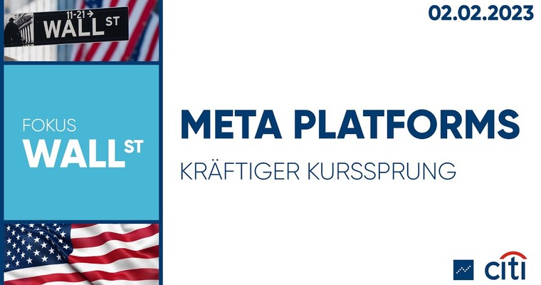 Meta Platforms – Kräftiger Kurssprung