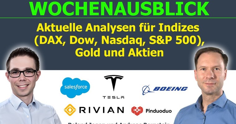 Gewinne an der Wall Street: Marktausblick für DAX, Dow, Nasdaq, Gold & Aktien wie Tesla, Boeing & Co