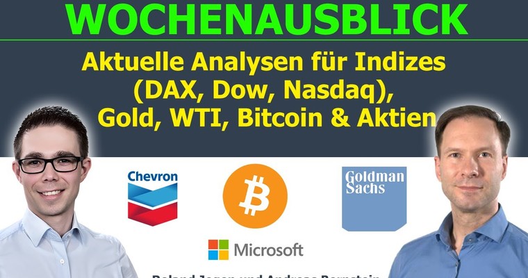 Unsicherheit und Nervosität an den Märkten: Marktausblick für DAX, Dow, Nasdaq, Gold, WTI, Bitcoin & Aktien