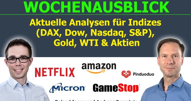 Erholung an den Börsen: Marktausblick für DAX, Dow, Nasdaq, S&P, Gold, WTI & Aktien