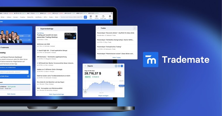 Schalte jetzt Dein Premium-Dashboard frei | stock3 Trademate
