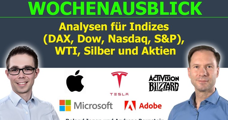 Märkte vor US-Inflationsdaten stabil: Marktausblick für DAX, Dow, Nasdaq, WTI, Aktien AAPL, TSLA etc