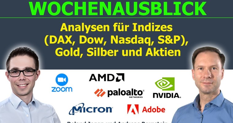 Verluste nach Rally und Rekordhochs: Marktausblick für DAX, Dow, Nasdaq, Gold & Aktien wie ZM, NVDA