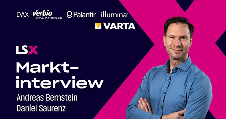 DAX im Zins-Schock, Varta und Palantir auf einmal stark, Illumina Aktien unter Druck, Verbio Analyse