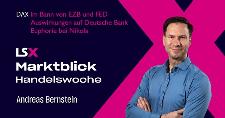 DAX schliesst auf Allzeithoch, Zinsniveau belastet Deutsche Bank, Nikola mit Kurssprung und Vola