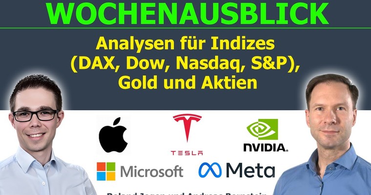 Tops und Flops 2023. Marktausblick für DAX, Dow, Nasdaq, Gold & Aktien (NVIDIA, META, APPLE, TESLA)