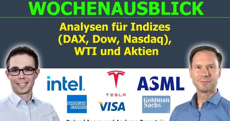 Big Tech und Leitzinsen im Fokus: Marktausblick für DAX, Dow, Nasdaq, WTI & Aktien (TSLA, INTC,...)