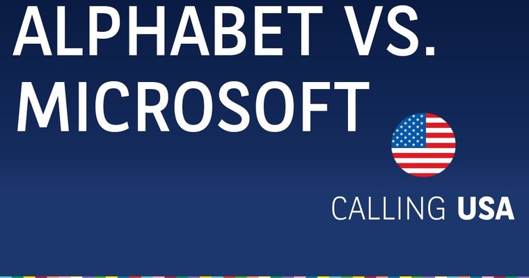 Google trumpft gegen Microsoft auf, Alphabet, Nvidia, Tesla, PayPal - Calling USA vom 27.07.2023