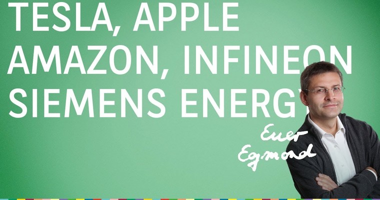 DAX bricht ein; Tesla, Apple, Amazon, Infineon und Siemens Energy - Euer Egmond vom 08.08.2023