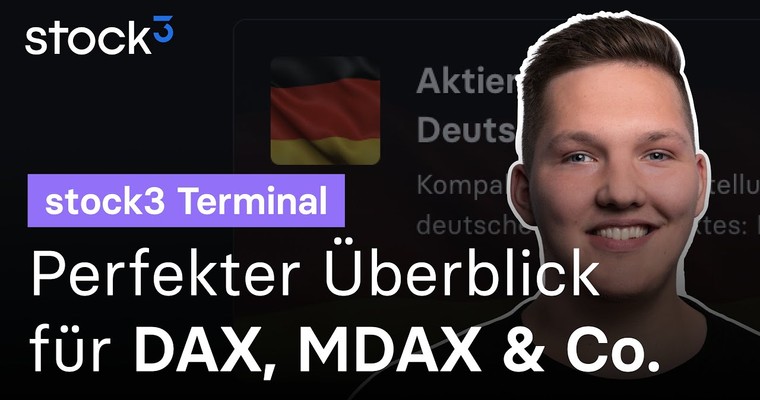 🇩🇪 Mit diesem Desktop wisst ihr, was bei Aktien aus DAX & Co. abgeht