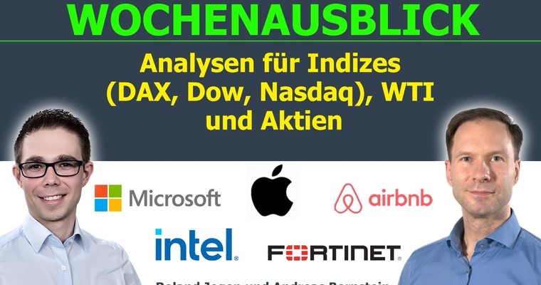 Apple Keynote, EZB & Verfallstag. Wochenausblick für DAX, Nasdaq, WTI & Aktien (Apple, Intel, ...)