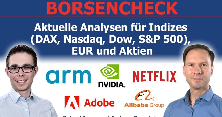 FED Zinsentscheid im Fokus: Analysen für DAX, Dow, Nasdaq, EUR & Aktien wie NVIDIA, ARM, Alibaba,...