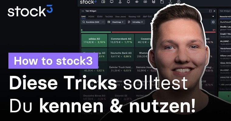 Mit diesem Trick voll auf dem stock3 Terminal durchstarten