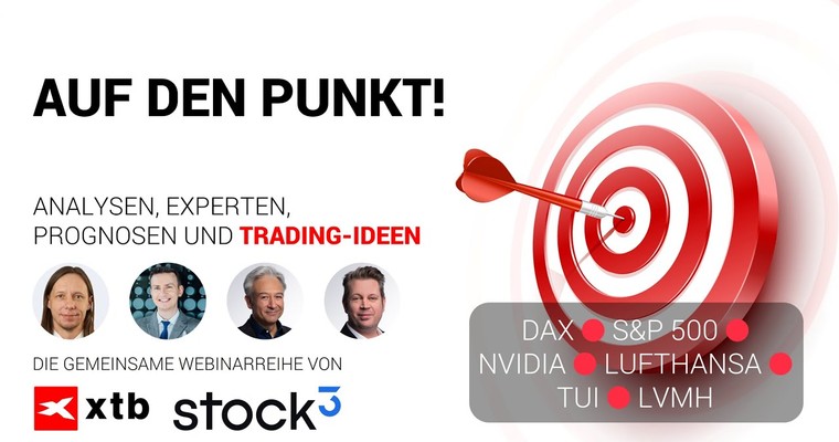 AUF DEN PUNKT 🔴 Chartanalyse & Trading-Ideen 🔴 DAX & Nvidia, Lufthansa, LVMH, TUI Aktien