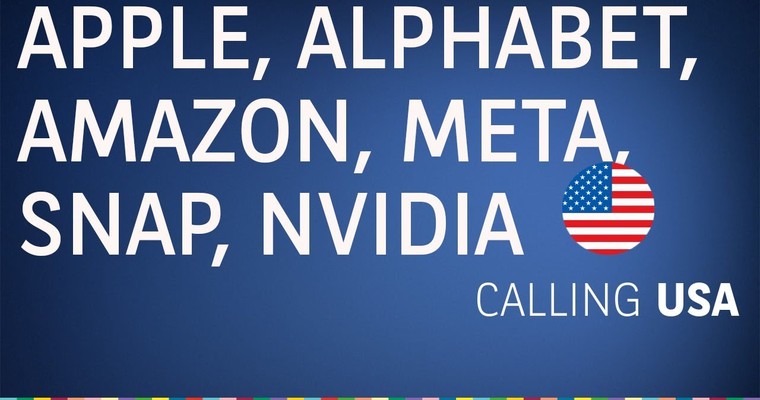 Big Tech: Ergebnisoptimierung & Exportbeschränkungen. Nvidia, Apple, Microsoft, Alphabet, Amazon, Snap - Calling USA