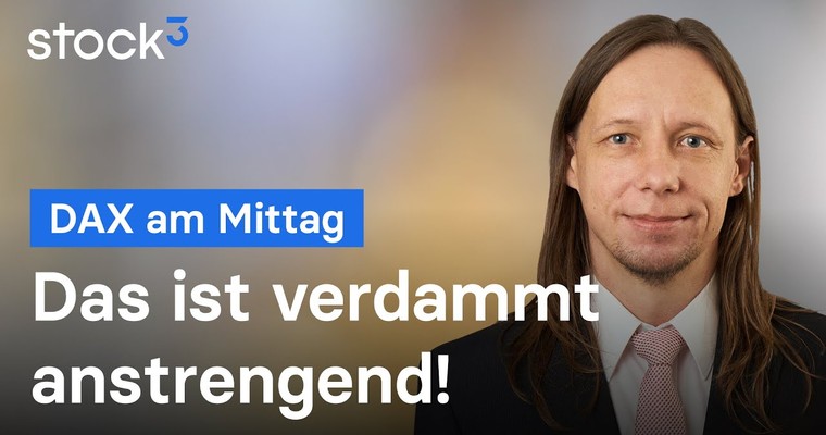 DAX Analyse am Mittag - Das ist echt unfassbar!