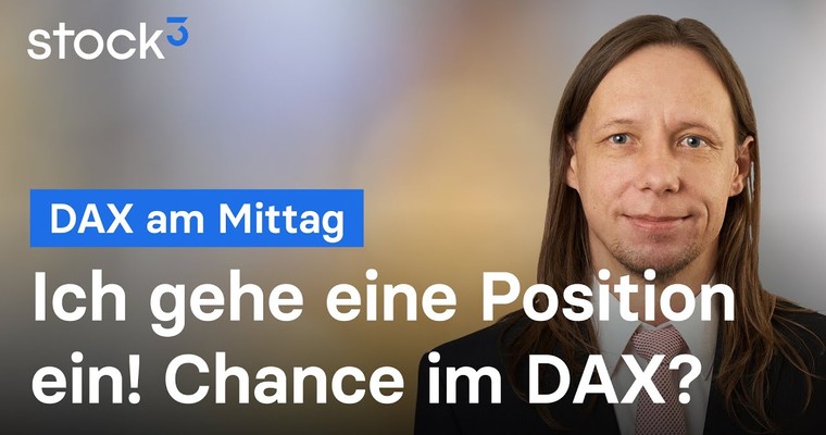 DAX Analyse am Mittag - Ist dies das Tagestief?!