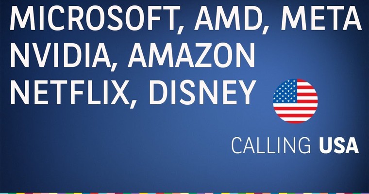 KI-Trends & News zu Nvidia, AMD, Amazon, Meta, Tesla, Walmart & Co. - Calling USA