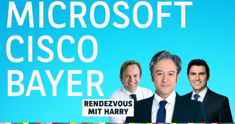 Was ist los bei Bayer? Und: Microsoft, Vonovia, Cisco, Intel, McDonald’s und Coca-Cola - Charttechnik mit Harald Weygand