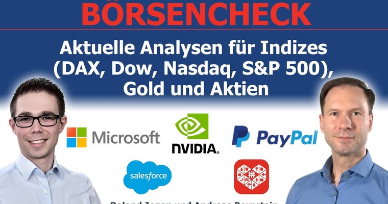 Jahreshochs und Allzeithochs im Fokus! Analysen für DAX, Dow, Nasdaq, Gold & Aktien (CRM, MSFT,...)