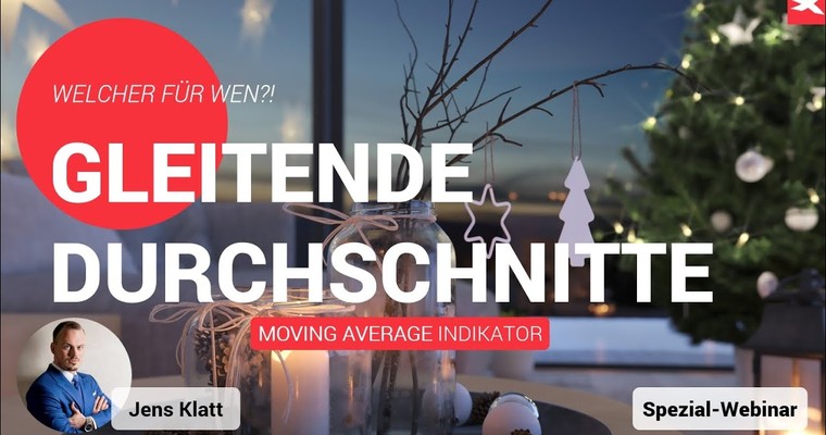 GLEITENDE DURCHSCHNITTE 🔴 Moving Average Indikator - Für welchen Trader geeignet?! SPEZIAL TUTORIAL