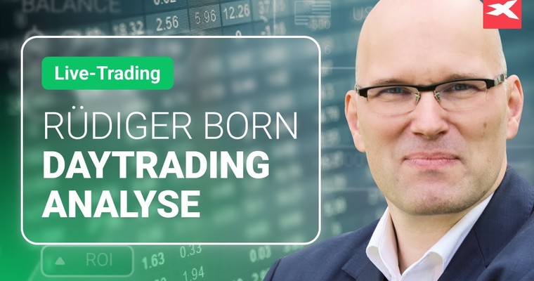 LIVE-Trading mit Rüdiger Born | Analyse, Trading-Ideen und Daytrading | Börse & Märkte LIVE | 09.01.24