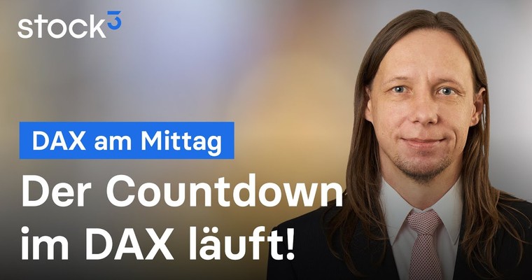 DAX-Analyse am Mittag - Klassisch perfekt! Tradingchance im DAX?