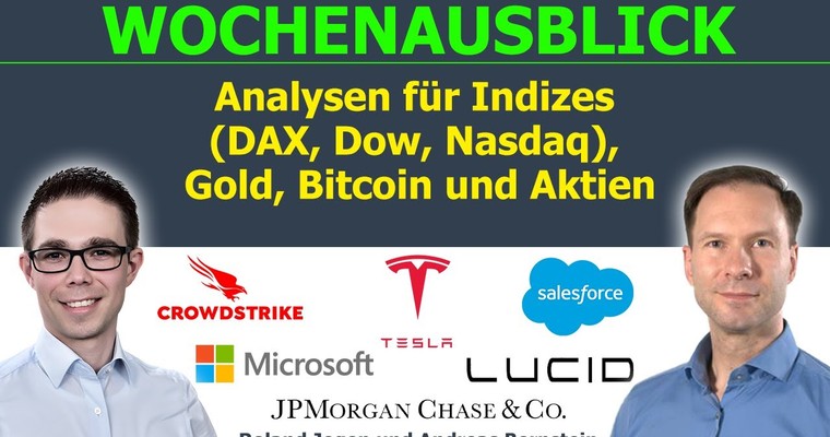 Start der US-Bilanzsaison: Marktausblick Börse für DAX, Dow, Nasdaq, Bitcoin, Gold & Aktien