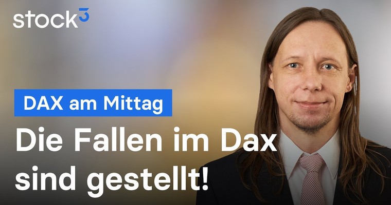 DAX-Analyse am Mittag - Tut es schon weh genug?