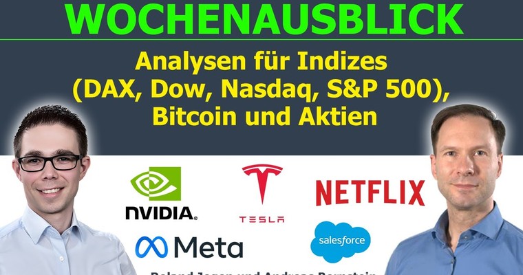 Wall Street Rekord-Rally! DAX, Dow, Nasdaq, Bitcoin, AMD, Tesla, Nvidia, Netflix, Meta & JD im Fokus