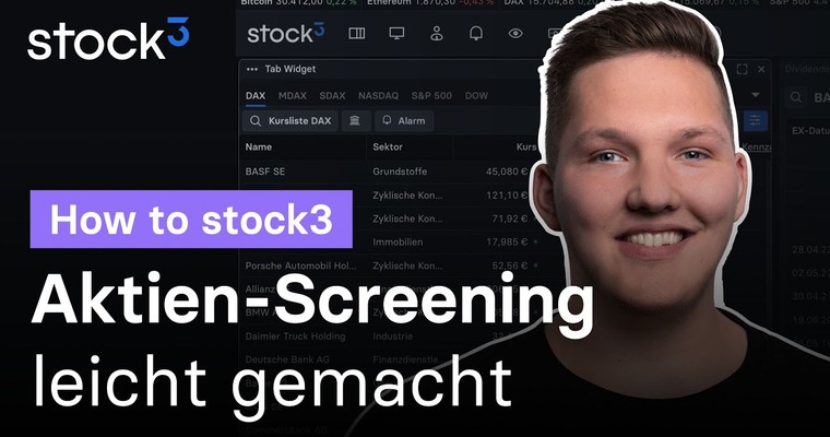 Aktien-Screener-Desktop zum Kopieren | stock3