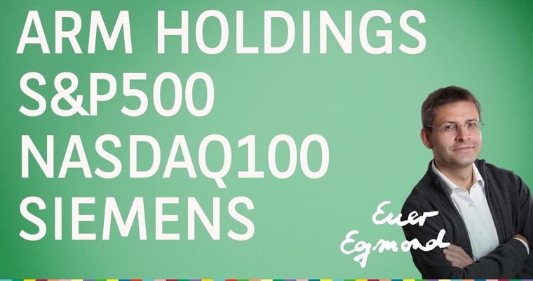 Rekorde bei S&P500 und Nasdaq100, dazu Arm Holdings, Siemens und Nordex - Marktausblick mit Egmond Haidt