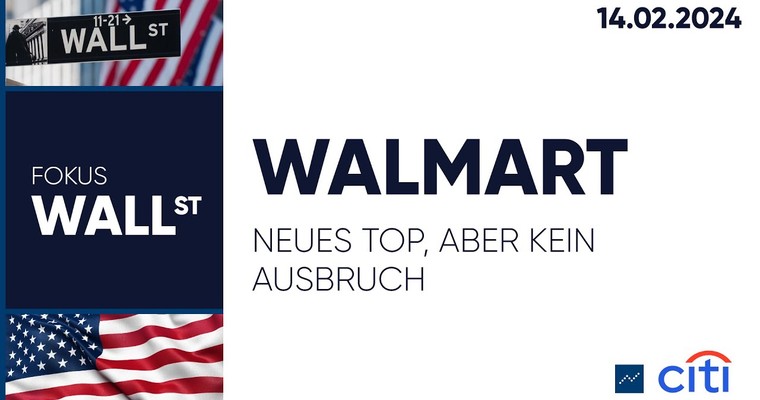 WalMart – Neues Top, aber kein Ausbruch