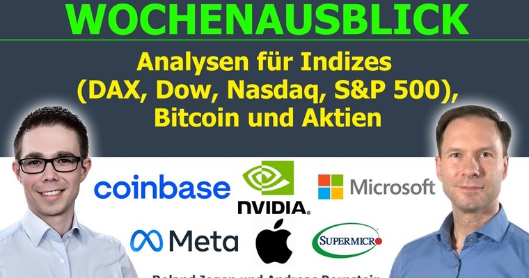 Verschnaufpause in DAX & Co? Wochenausblick Börse. Nvidia, Coinbase, Apple, SMCI & Bitcoin im Fokus